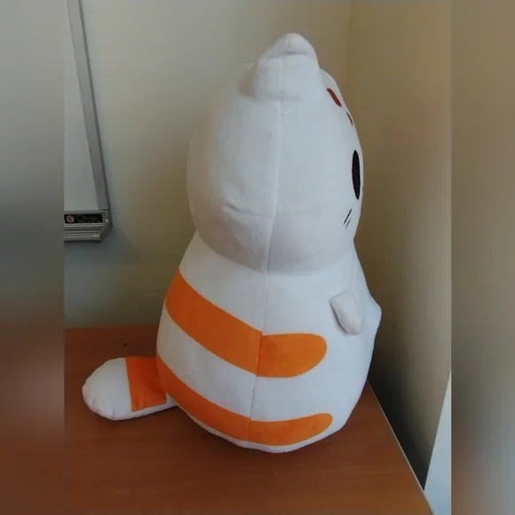 Kleptocats Kitty Cat Plush Stuffed Animal 14in Orange White Softie Plush Toy - Picture 4 of 16